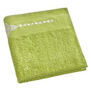 Zielony ręcznik Edina 140x70 haft