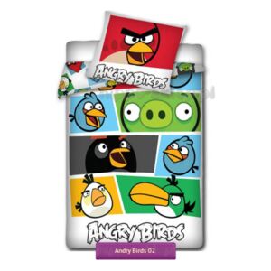 Modna pościel dla dzieci Angry Birds 02 140x200