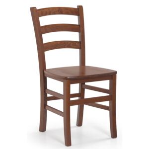 Drewniane krzesło do jadalni Rafo czereśnia antyczna