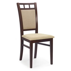 Modne krzesło Franco ciemny orzech