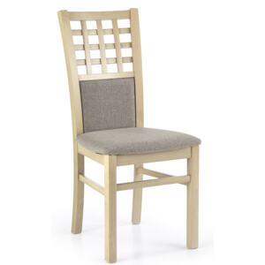 Stylowe krzesło drewniane GERARD 3 dąb sonoma