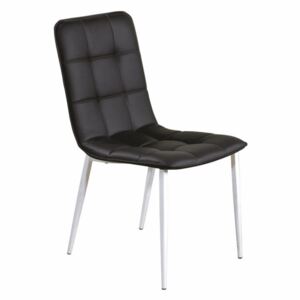 Fantastyczne czarno-białe krzesło K191