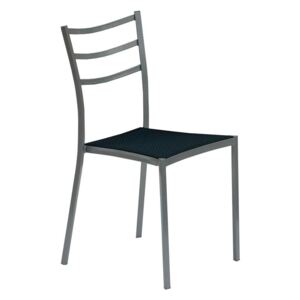 K159 krzesło, stelaż - popiel, siedzisko - czarny (1p=4szt)