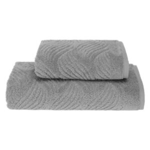 Ręcznik kąpielowy WAVE 75x150 cm Szary