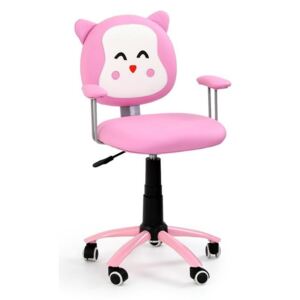 Fotel dla dziewczynki KITTY różowy
