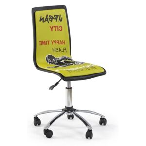 Krzesło do biurka FUN zielone