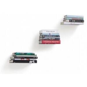 Minimalistyczny zestaw półek na książki LIBRA