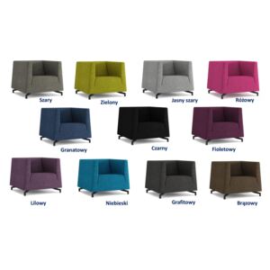 Komfortowy fotel NODDIE - 11 kolorów