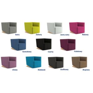 Oryginalny fotel DOMMIE - 11 kolorów