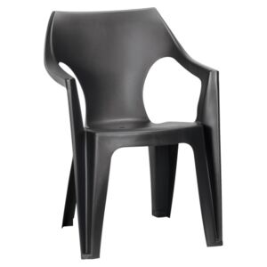 Modne krzesło ogrodowe DAN czarne