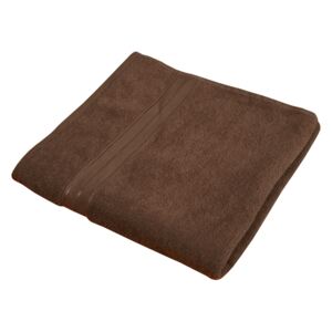 Brązowy ręcznik kąpielowy 70x130 cm