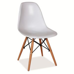 Krzesło na drewnianych nogach Enzo