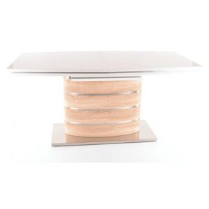 Rozkładany stół na jednej nodze Fano dąb sonoma