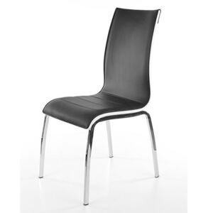 Czarno-białe krzesło H135