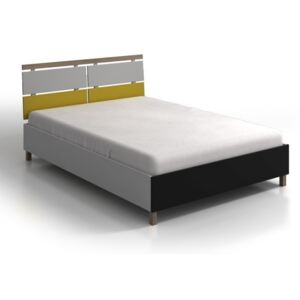 Drewniane łóżko do sypialni Skandica Vaxholm
