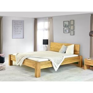 Łóżko drewniane dębowe Natural 6 160x200