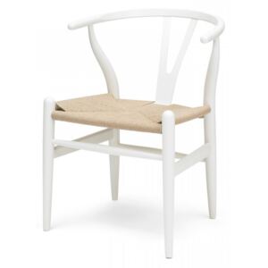 Drewniane krzesło do jadalni Wishbone
