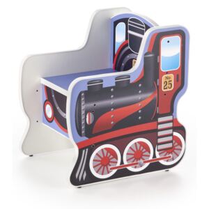 Fotelik dziecięcy w kształcie lokomotywy Lokomo