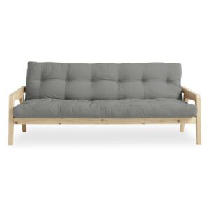 Wielofunkcyjna sofa z futonem w szarej barwie Karup Grab