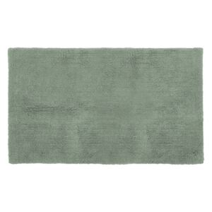 Zielony bawełniany dywanik łazienkowy Tiseco Home Studio Luca, 60x100 cm
