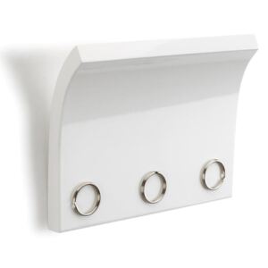 Panel z magnesami na klucze i listy Umbra Magnetter biały
