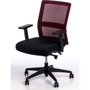 Fotel biurowy Press czerwony/czarny - Czerwony || Czarny