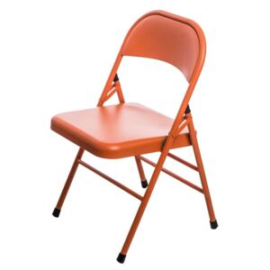 Krzesło Cotis Frosted Orange - Pomarańczowy