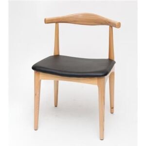 Krzesło Codo drewniane natural - Czarny || Drewno naturalne