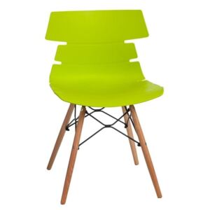 Krzesło Techno DSW PP zielone - Zielony
