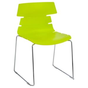 Krzesło Techno SL PP zielone - Zielony