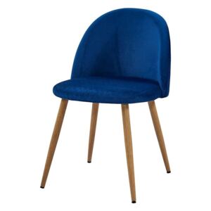 Krzesło SONG plaster miodu/ niebieski (SALSA) - Niebieski