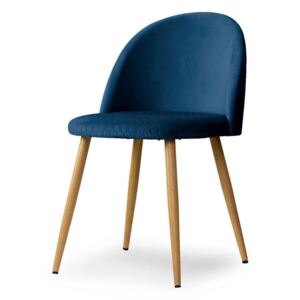 Krzesło SONG plaster miodu niebieski - Niebieski
