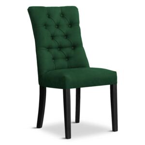 Krzesło LORD zielony/ noga czarna/ BL78 - Zielony