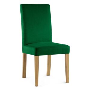 Krzesło WILLFORD zielony/ noga dąb/ KR19 - Zielony