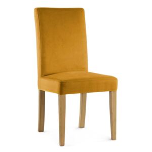 Krzesło WILLFORD miodowy/ noga dąb/ KR01 - Miodowy