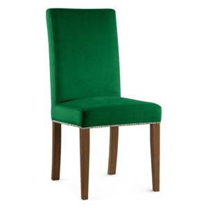 Krzesło WILLFORD II zielony/ noga orzech/ KR19 - Zielony