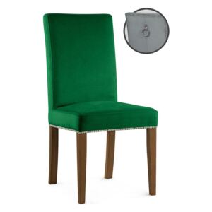 Krzesło WILLFORD III zielony/ noga orzech/ KR19 - Zielony