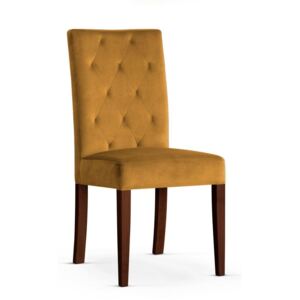 Krzesło ORLANDO miodowy/ noga orzech/ KR01 - Miodowy