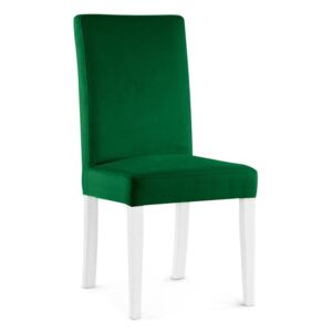Krzesło WILLFORD zielony/ noga biała/ KR19 - Zielony