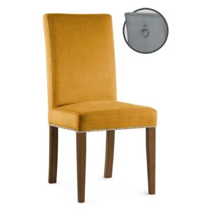 Krzesło WILLFORD III miodowy/ noga orzech/ KR01 - Miodowy