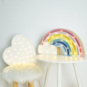 Kolorowa lampka nocna Tęcza LED Pastele