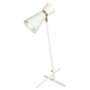 Biurkowa designerska lampa Pepper Table Biały