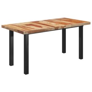 Stół z nogami w kształcie I, 180x90x77 cm, lite drewno sheesham