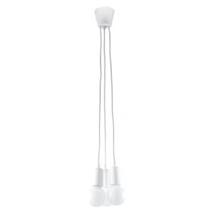 Lampa wisząca DIEGO 3 biała SL.0570 SOLLUX SL.0570 | SPRAWDŹ RABAT W KOSZYKU !