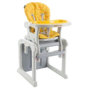 Babypoint wielofunkcyjne krzesło dla dzieci Garcia żółte, BEZPŁATNY ODBIÓR: WROCŁAW!