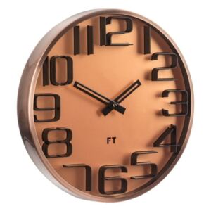 Future Time Designerski zegar ścienny FT7010CO Numbers - 30 cm, BEZPŁATNY ODBIÓR: WROCŁAW!