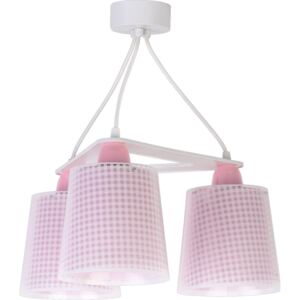 Vichy Pink lampa wisząca 3-punktowa 80224S