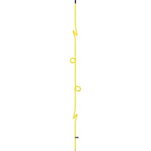 Wieszak sufitowy Loop Rope żółty