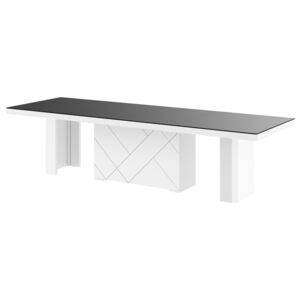 Stół z matowym blatem Kolos Max 180 rozkładany do 468 cm