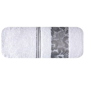 Ręcznik EUROFIRANY Sylwia, biały, 50x90 cm
